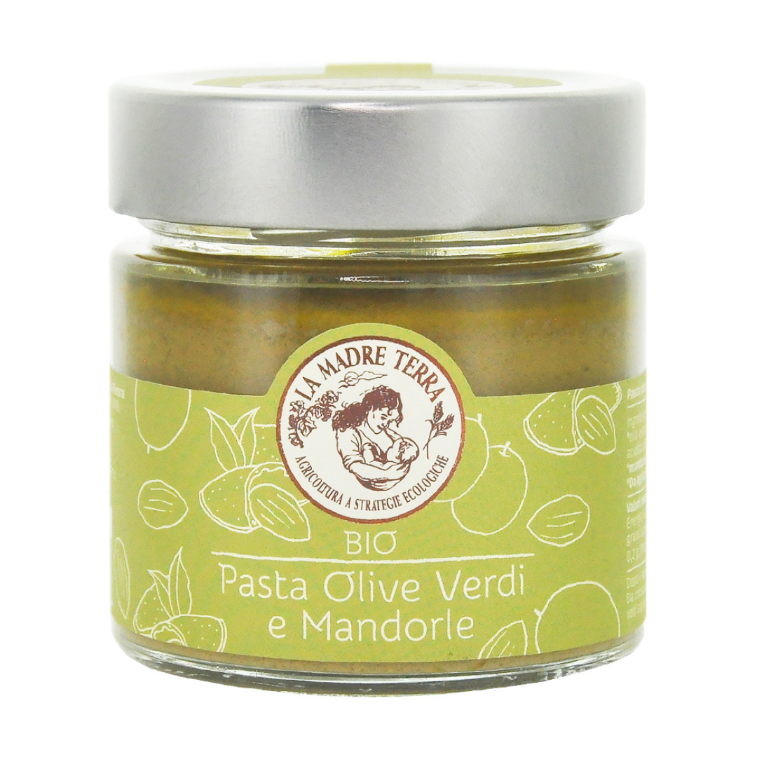 Pasta di Olive Verdi e Mandorle