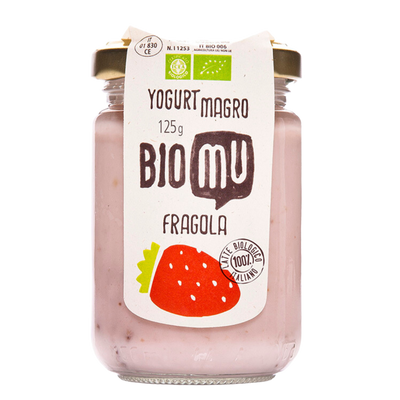 Yogurt fragola 125 gr Bio